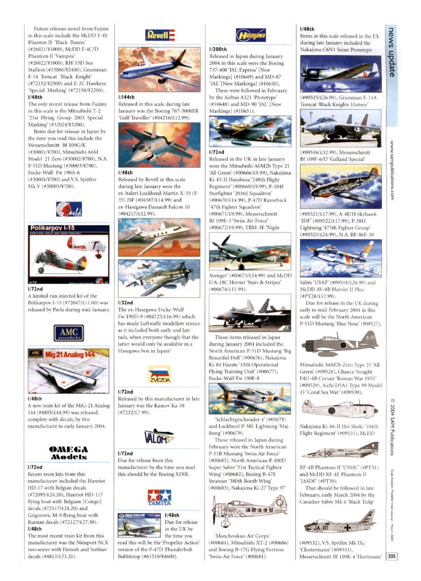 Scale Aviation Modeller International 2004-03